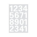 Zahlenetiketten 1-9, weiß HERMA 4170 HERMA 4170 25mm