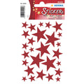 Weihnachtssticker Magic Sterne, Glitter, rot HERMA 15099 HERMA 15099 Glitter