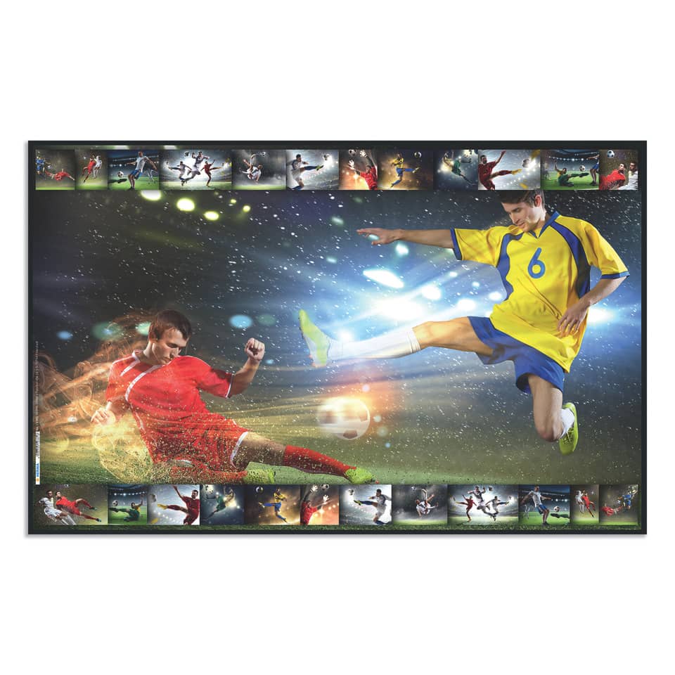 Schreibunterlage Fußball, 550x350mm HERMA 19381 HERMA 19381 55x35cm
