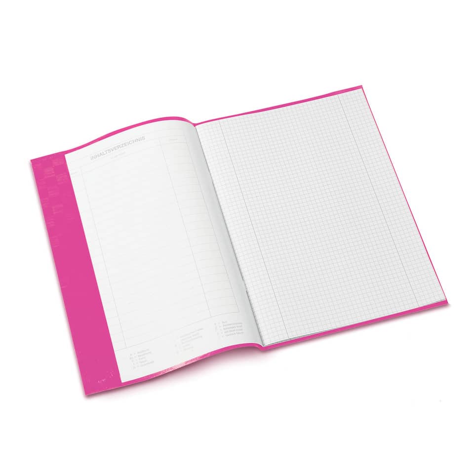 Heftschoner, A4, PP, gedeckt/pink HERMA 7452 HERMA 7452 Plastik
