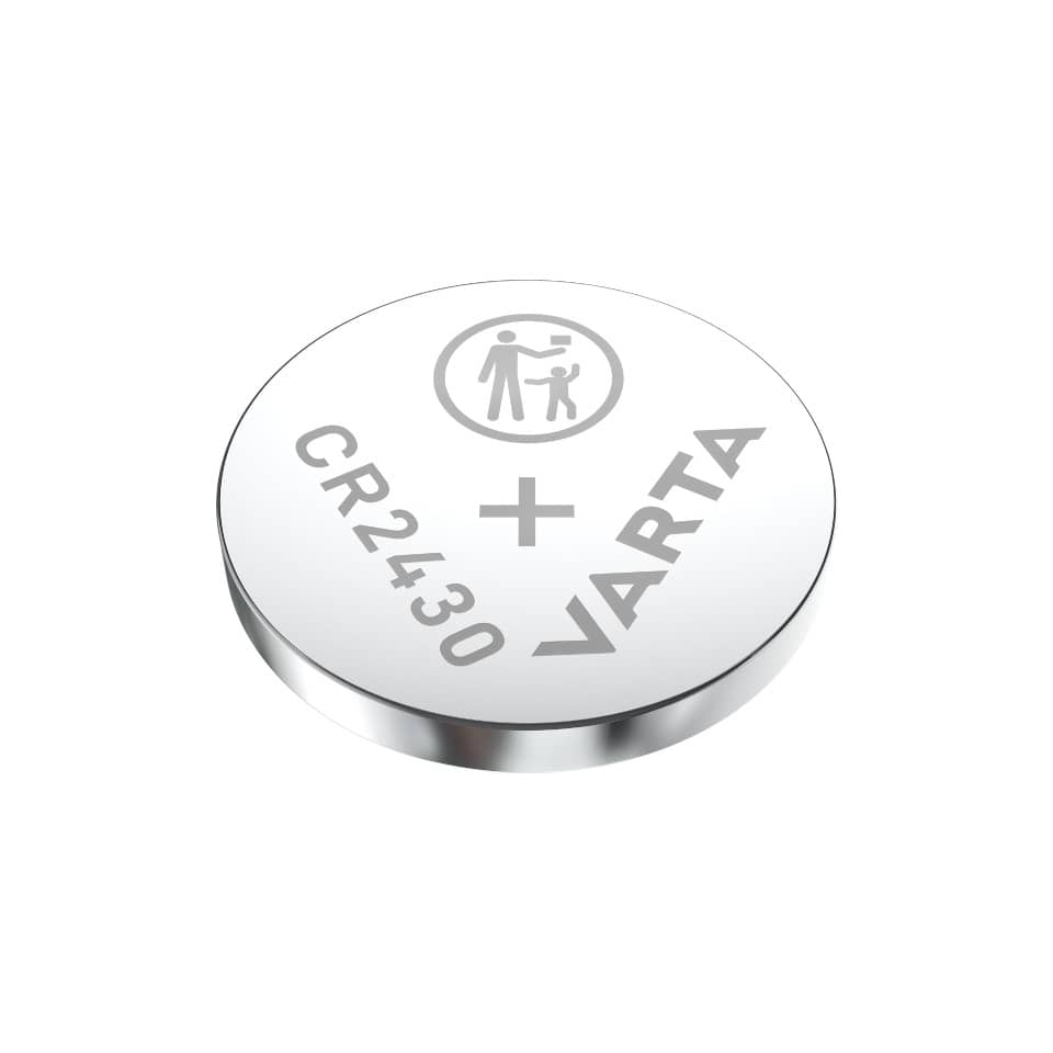 Knopfzellen-Batterie Lithium CR2430, 1 Stück VARTA 06430 101 401 VARTA 06430 101 401 Lithium