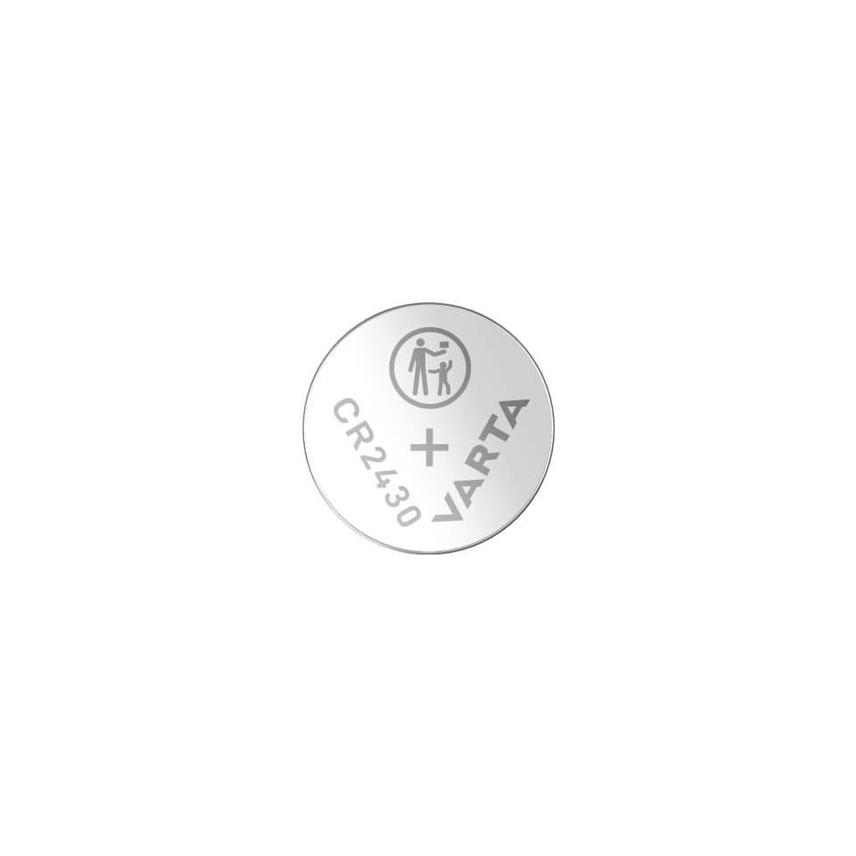 Knopfzellen-Batterie Lithium CR2430, 1 Stück VARTA 06430 101 401 VARTA 06430 101 401 Lithium