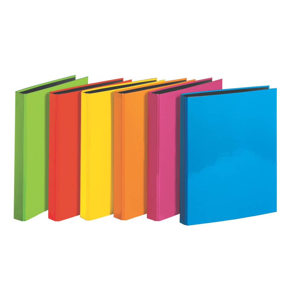 Ringbuch Velocolor, A4, 4-Ring, 25mm, sortiert VELOCOLOR 1143 300 VELOFLEX 1143300
