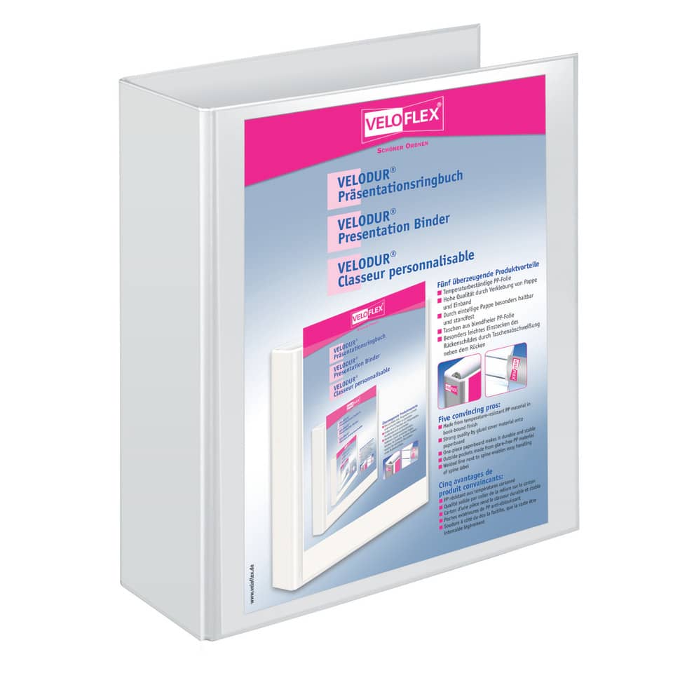 Heftstreifen Heftix - selbstklebend, 10 x 292 mm, 50 Stück, glasklar VELOFLEX 2001 100 VELOFLEX 2001100 SK 50ST