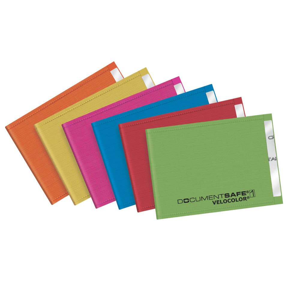 Kreditkartenetui Documentsafe gelb   Polypropylen 90x63mm VELOCOLOR 3271 310 VELOCOLOR 3271 310 PP 90x63mm