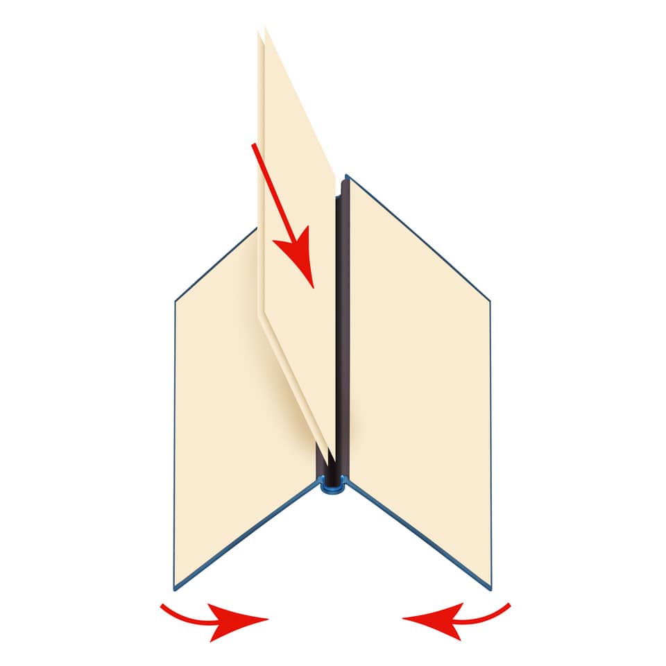 Klemmbinder, A4, schwarz VELOFLEX 4944 080