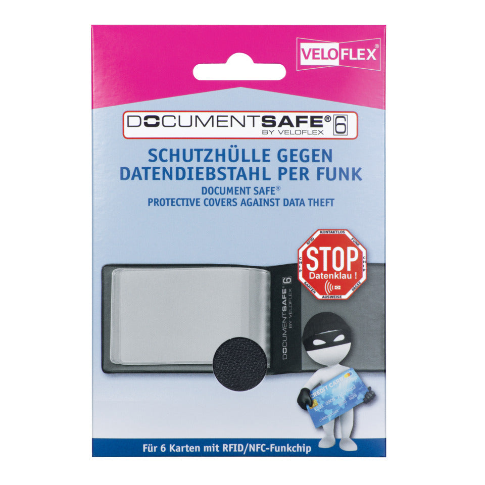 Kreditkartenetui mit Abschirmfolie VELOFLEX 3276 800 VELOFLEX 3276800  f.6arten