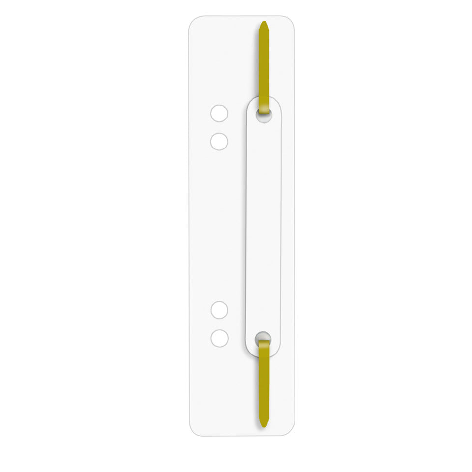 Heftstreifen mit Plastikdeckleiste, 34 x 150 mm, PP, 25 Stück, weiß Q-CONNECT 2012500010 Q-CONNECT 2012500010 Plastikdeckleiste