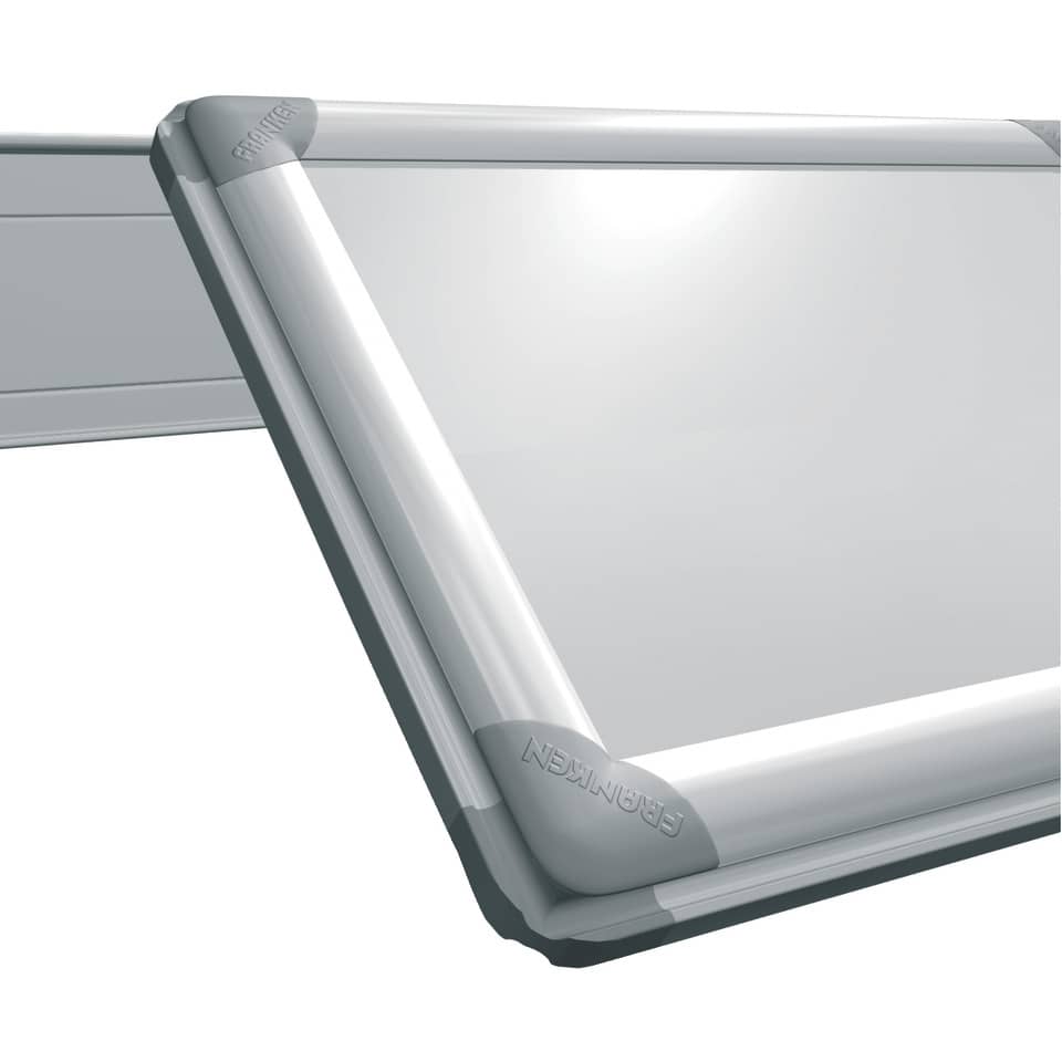 Whiteboardtafel PRO Emaille, Aluminiumrahmen, 2000 x 1000 mm, weiß FRANKEN SC8204 FRANKEN SC8204 PRO