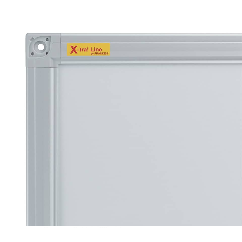 Whiteboardtafel X-tra!Line Emaille, Aluminiumrahmen, 600 x 450 mm, weiß FRANKEN SC3212 FRANKEN SC3212 X-tra!Line