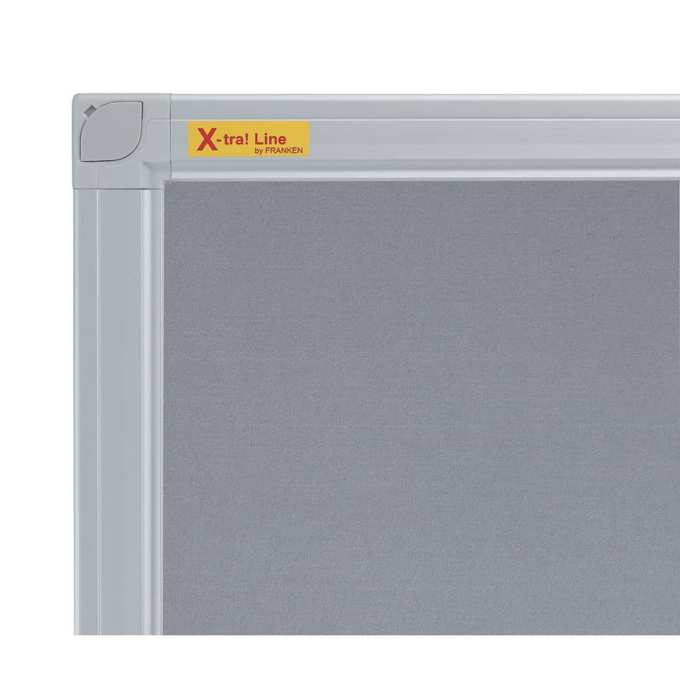 Filztafel X-tra!Line, Aluminiumrahmen, 900 x 600 mm, blau FRANKEN PT330203 FRANKEN PT330203 X-tra!Line