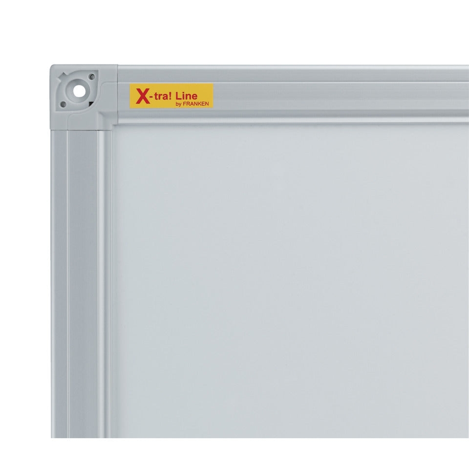 Whiteboardtafel X-tra!Line Emaille, Aluminiumrahmen, 900 x 600 mm, weiß FRANKEN SC3202 FRANKEN SC3202 X-tra!Line