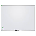 Whiteboard U-Act!Line® Emaille, Aluminiumahmen, 600 x 450 mm, weiß FRANKEN SC924560