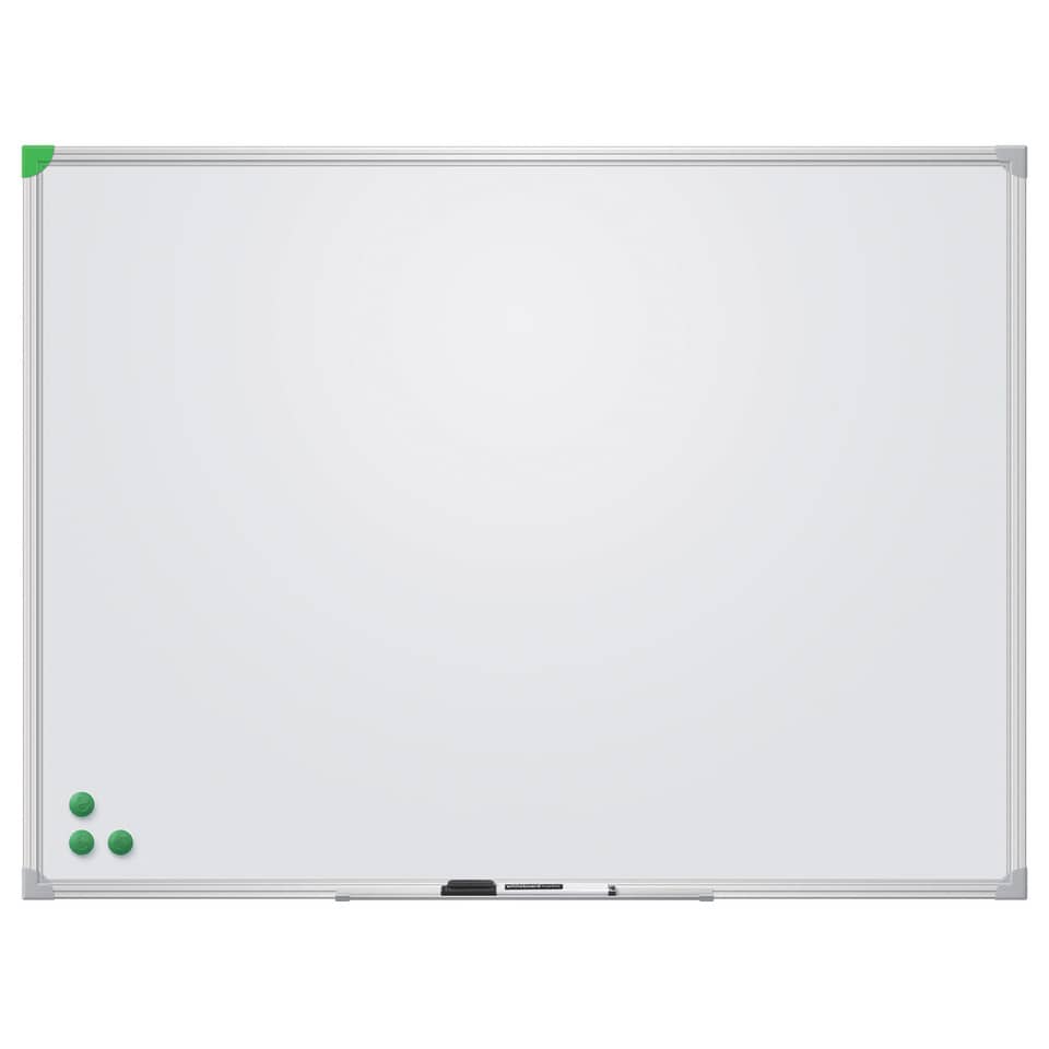 Whiteboard U-Act!Line® Emaille, Aluminiumahmen, 600 x 450 mm, weiß FRANKEN SC924560