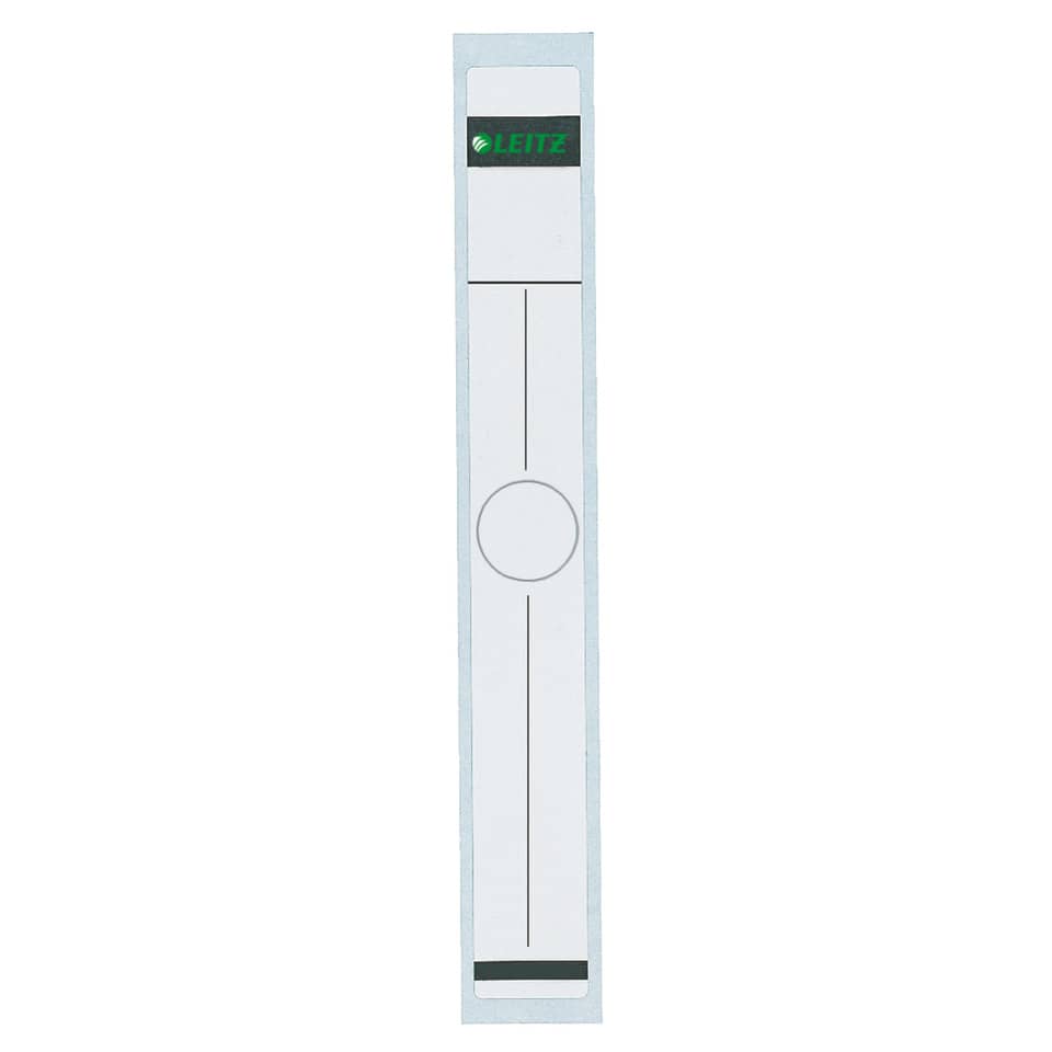Ordnerrückenschild selbstklebend, 34 x 297 mm, schmal/lang, 10 Stück, grau LEITZ 6094-00-85 LEITZ 6094 85 SK f.Hängeordner