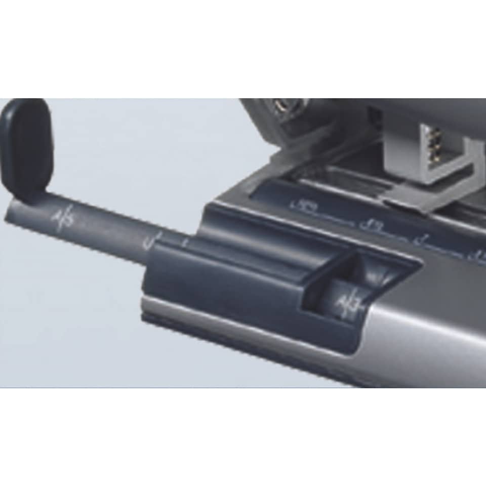 Mehrfachlocher Akto®, 30 Blatt, Anschlagschiene, Aluminium, silber LEITZ 5114-00-84