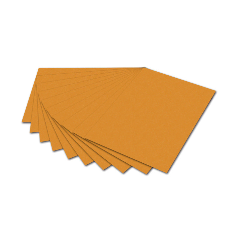 Fotokarton, 50 x 70 cm, 300g/m², ocker FOLIA 6117E FOLIA 6117 E 300g