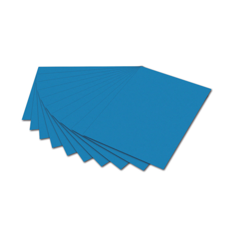 Fotokarton, 50 x 70 cm, 300g/m², mittelblau FOLIA 6134E FOLIA 6134 E 300g