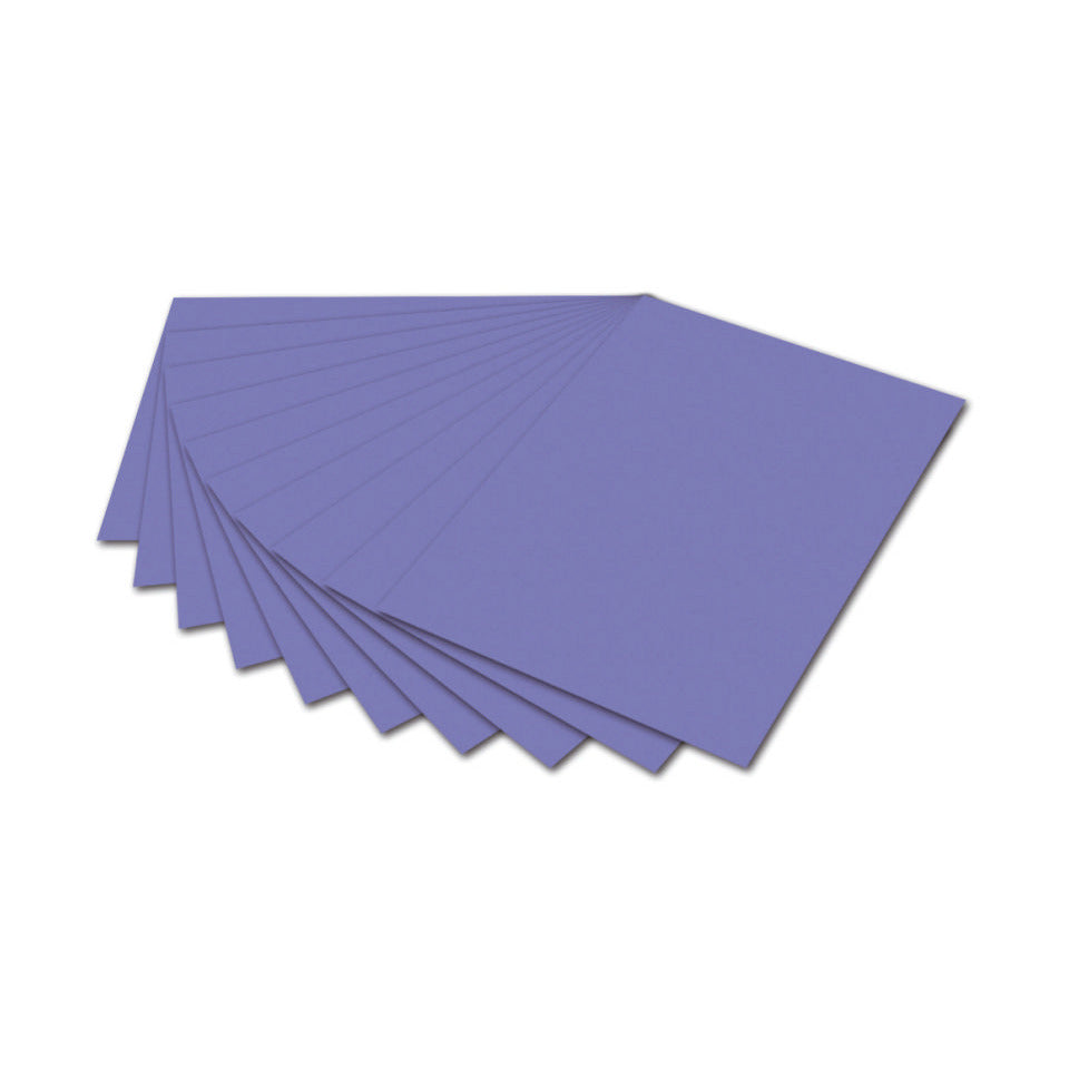 Fotokarton, 50 x 70 cm, 300g/m², veilchenblau FOLIA 6137E FOLIA 6137 E 300g