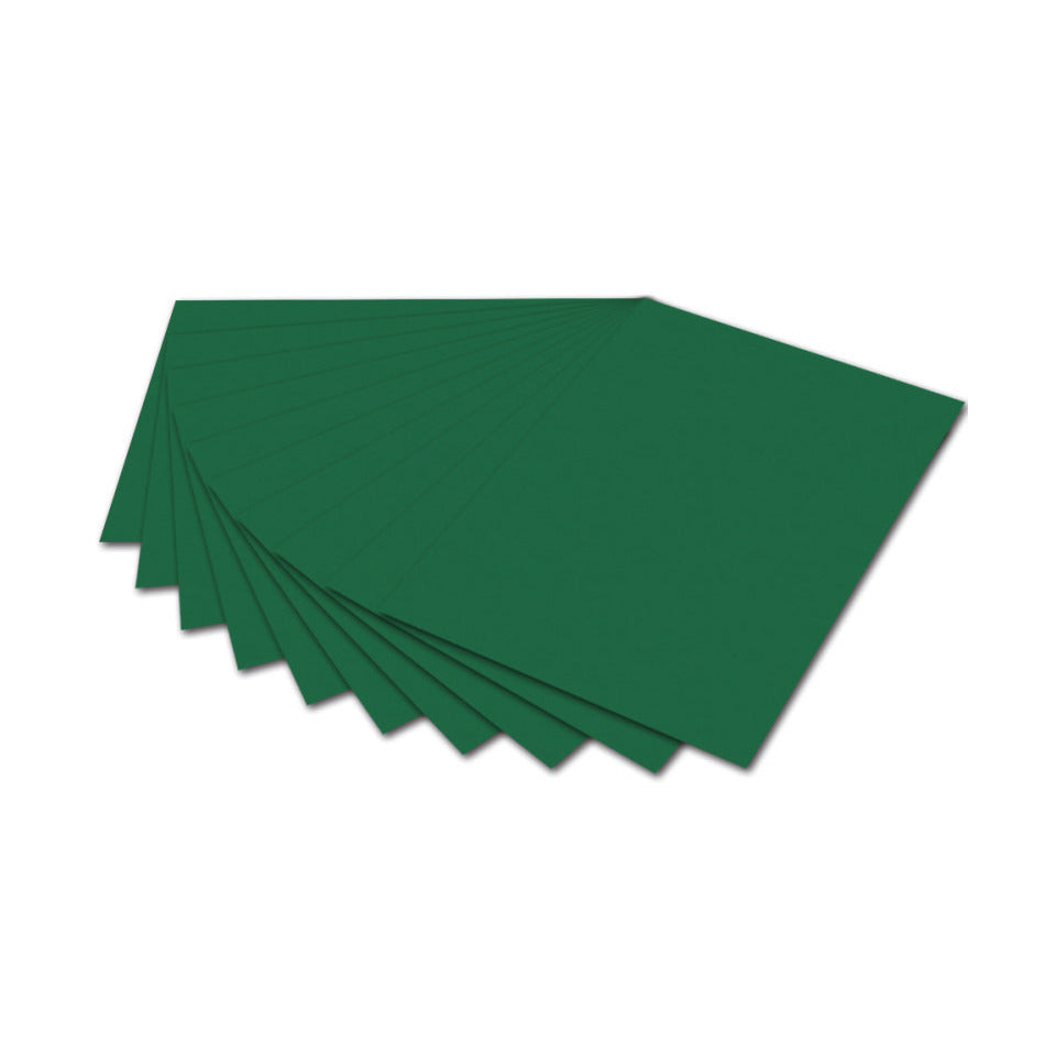 Fotokarton, 50 x 70 cm, 300g/m², tannengrün FOLIA 6158E FOLIA 6158 E 300g