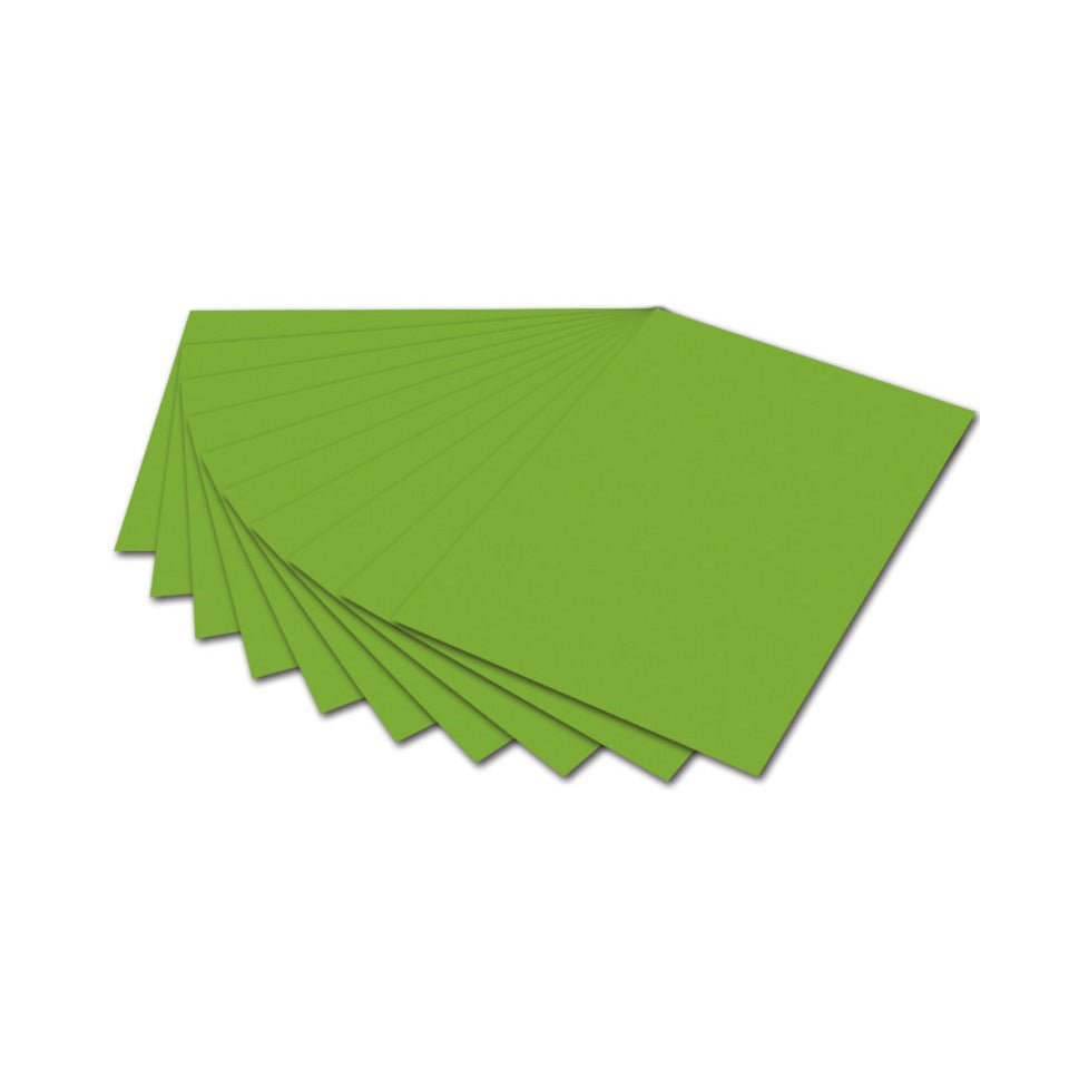 Fotokarton, 50 x 70 cm, 300g/m², grasgrün FOLIA 6155E FOLIA 6155 E 300g