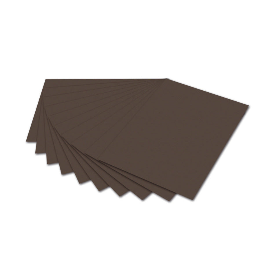 Fotokarton, 50 x 70 cm, 300g/m², dunkelbraun FOLIA 6170E FOLIA 6170 E 300g