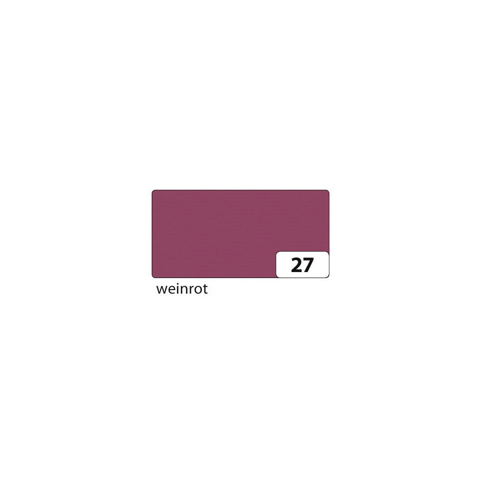 Fotokarton, 50 x 70 cm, 300g/m², weinrot FOLIA 6127E FOLIA 6127 E 300g