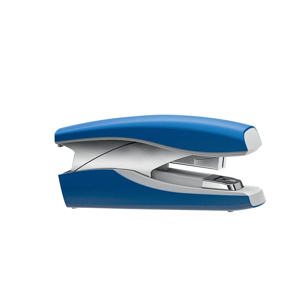 Heftgerät NeXXt Softpress, 30 Blatt, Einlegetiefe 38 mm, blau LEITZ 5603-00-35