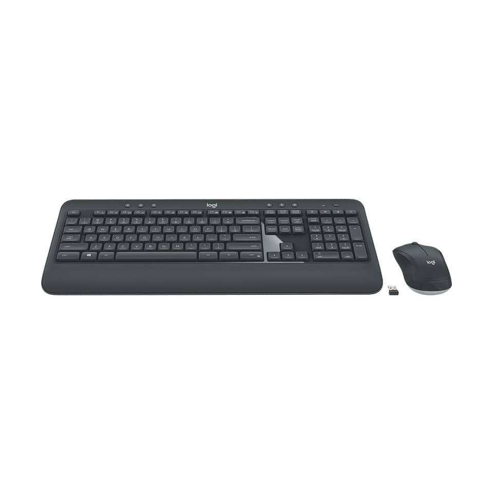 Tastatur+Maus MK540, Deutsch, kabellos, schwarz LOGITECH 920-008675 LOGITECH 920-008675 kabellos