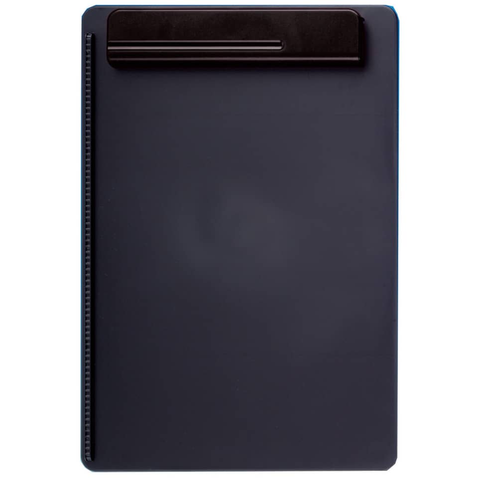 Klemmbrett MAULgo, uni, Bruchsicherer Kunststoff, A4, Klemme: kurze Seite, schwarz MAUL 23251 90