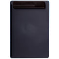 Klemmbrett MAULgo, uni, Bruchsicherer Kunststoff, A4, Klemme: kurze Seite, schwarz MAUL 23251 90