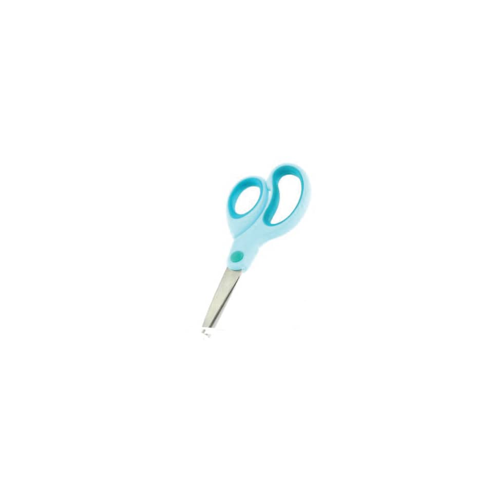 Bastelschere Linkshänder rund, 13cm, türkis WESTCOTT E-21586 00 WESTCOTT E-21586/ E-2058600 Linksh.