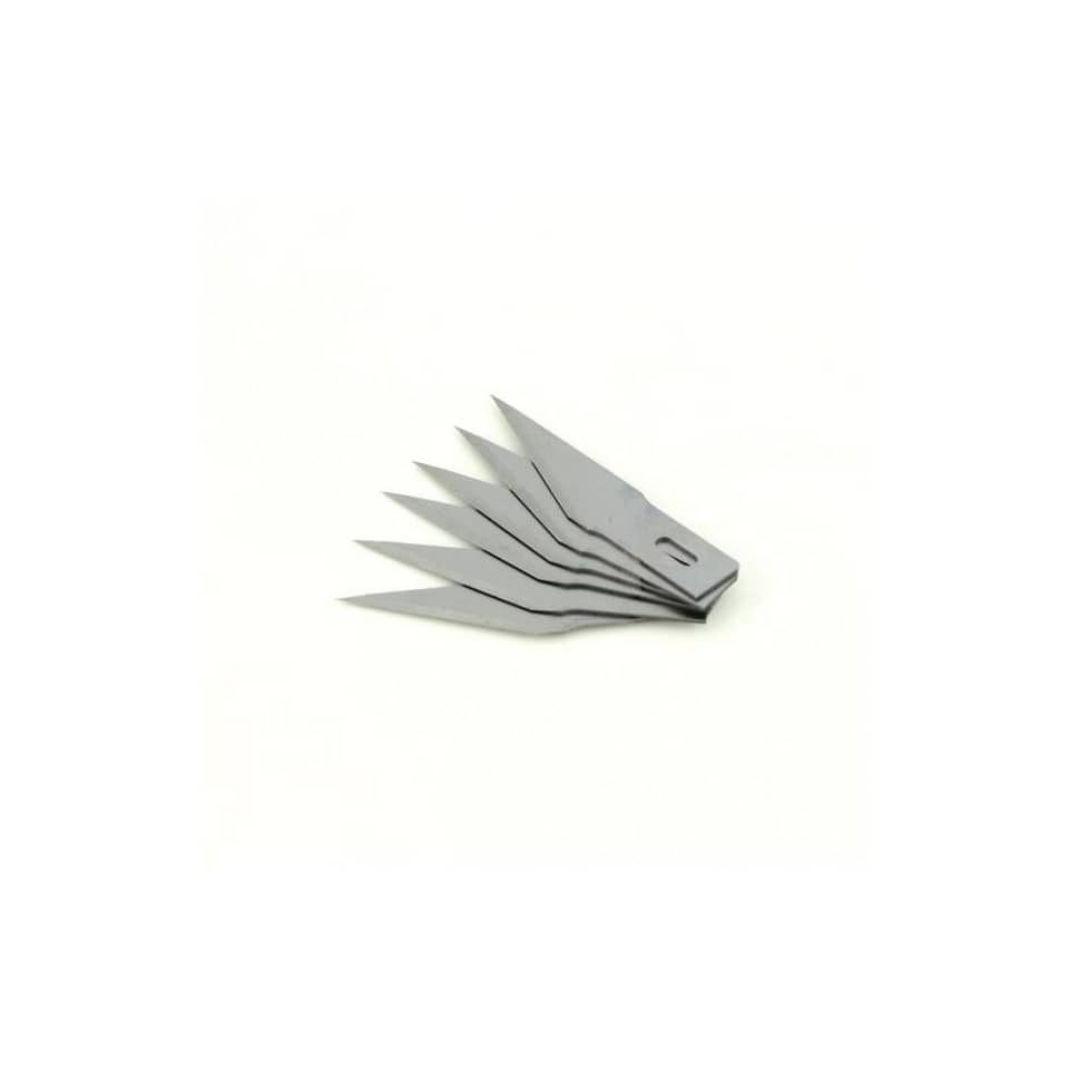 Ersatzklinge für Skalpell Titanium, 5 Stück, silber WESTCOTT E-30404 00
