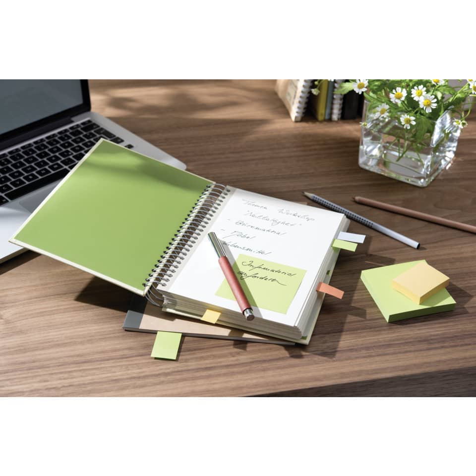 Haftnotiz Recycling Notes, 51 x 38 mm, gelb, 24 x 100 Blatt POST-IT 653-1T POST-IT 653-1T   38x51mm
