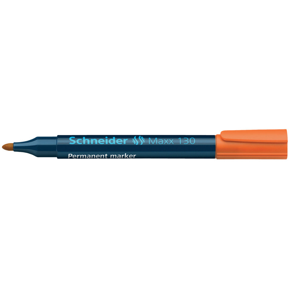 Permanentmarker Maxx 130, Rundspitze, 1-3 mm, orange SCHNEIDER SN113006 SCHNEIDER 113006 Rundspitze