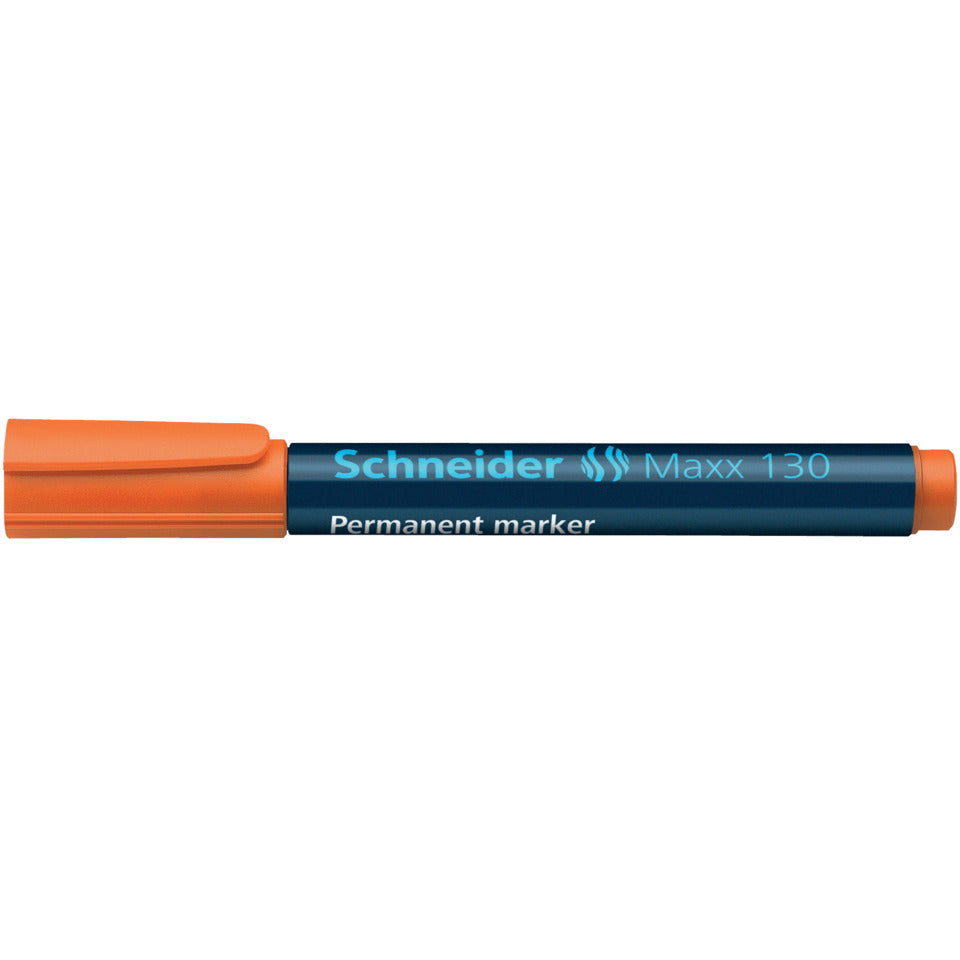 Permanentmarker Maxx 130, Rundspitze, 1-3 mm, orange SCHNEIDER SN113006 SCHNEIDER 113006 Rundspitze