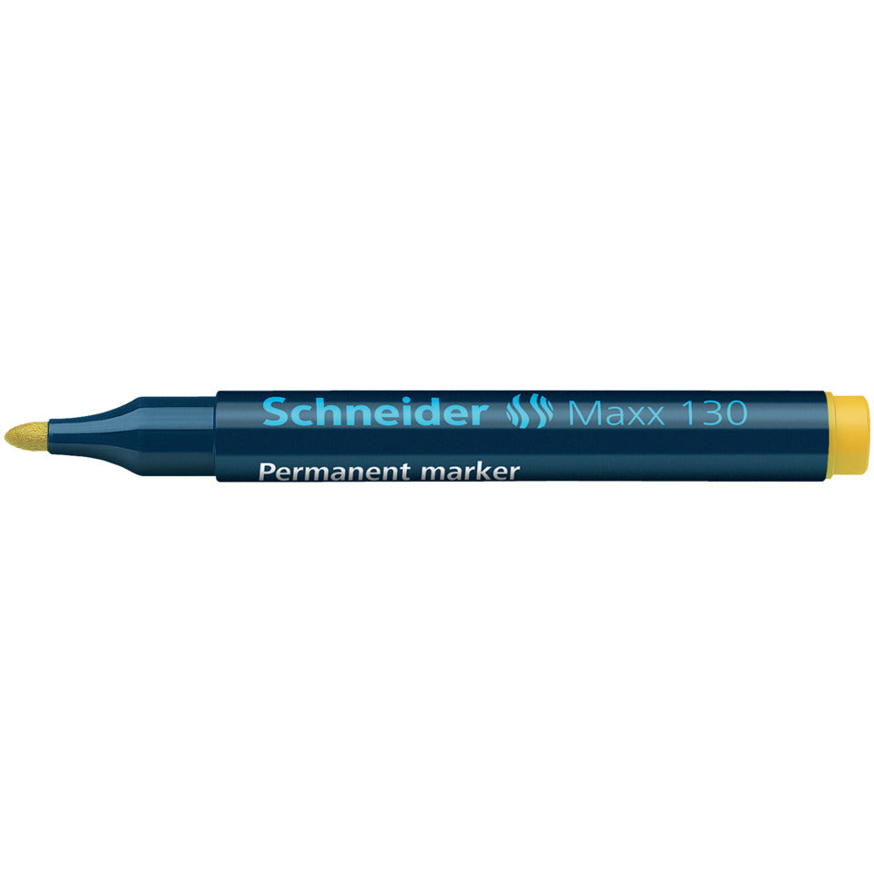 Permanentmarker Maxx 130, Rundspitze, 1-3 mm, gelb SCHNEIDER SN113005 SCHNEIDER 113005 Rundspitze