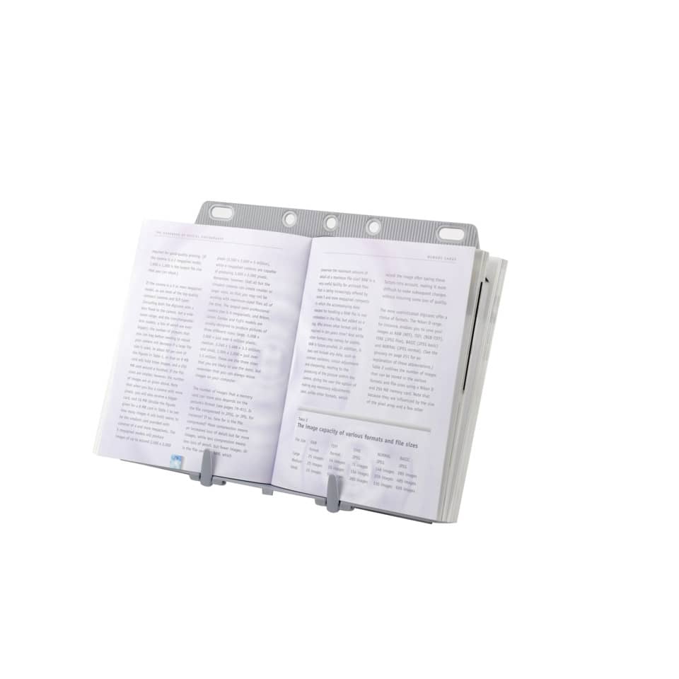 Konzepthalter Booklift, für DIN A4, Plastik, silber FELLOWES 21140