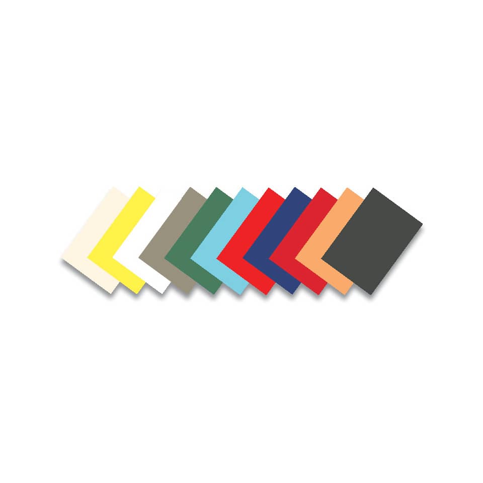 Präsentationsdeckblatt Delta, Karton, Lederstruktur, 250 g/qm, weiß, 100 Stück FELLOWES 5370104 FELLOWES FW5370104 100ST 250g