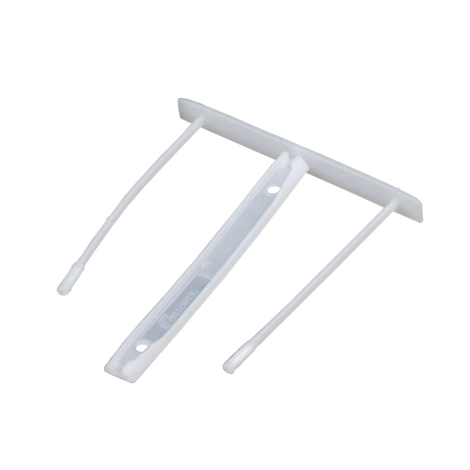 Archivclip Bankers Box®, Kunststoff, 107 x 90 x 10 mm, weiß BANKERS BOX 00895 FELLOWES 00895