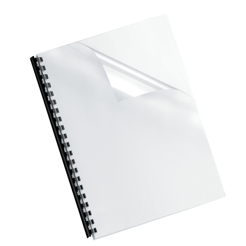 Präsentationsdeckblatt, PVC, 200 µm, transparent, 100 Stück FELLOWES 5376102 FELLOWES 5376102 200myA4