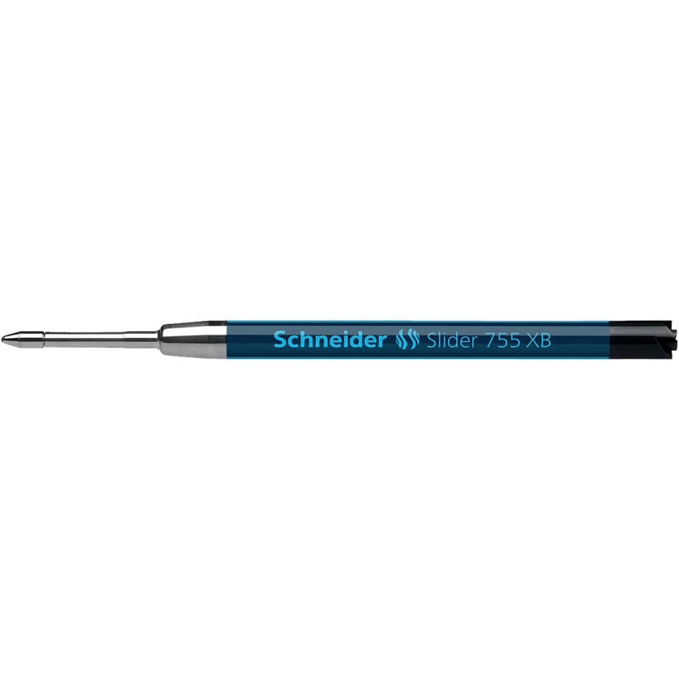 Kugelschreibermine Slider 755, dokumentenecht, XB, schwarz SCHNEIDER 50-77341 SCHNEIDER 77341 Slider