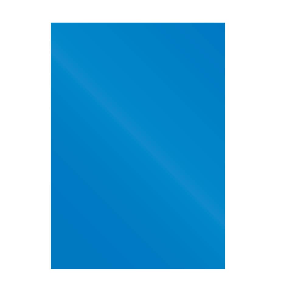 Einbanddeckel Chromolux, Karton, A4, 250g/m², 100 Stück, blau FELLOWES 5378203 FELLOWES FW5378203 100ST 250g