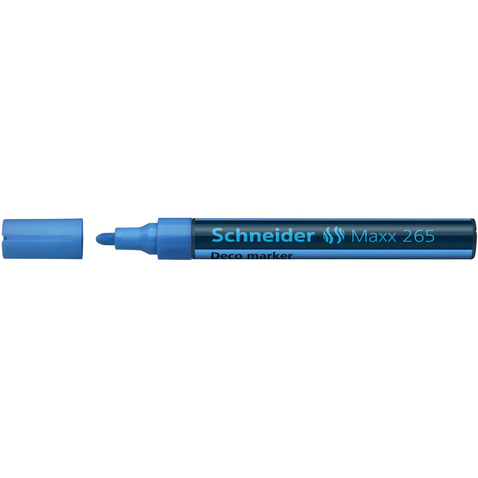 Windowmarker Decomarker Maxx 265, 2-3 mm, hellblau SCHNEIDER 126510 SCHNEIDER 126510 1-3mm
