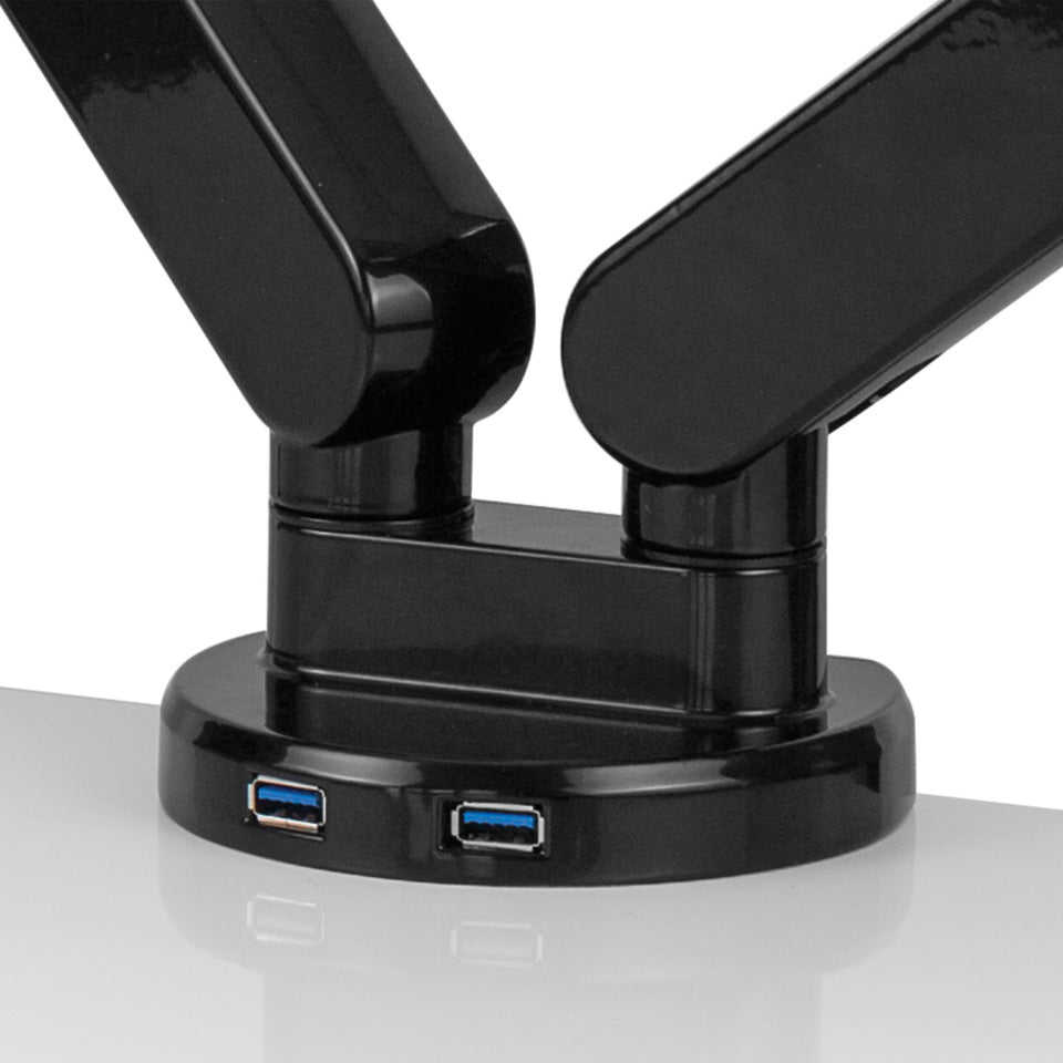 Doppel-Monitorarm Platinum Series, höhenverstellbar, schwarz FELLOWES 8042501