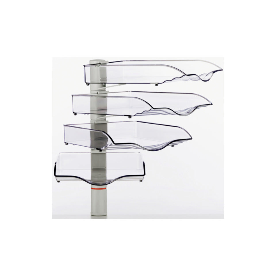 Briefkorb 4er-Set lichtgrau NOVUS 720+4002+000