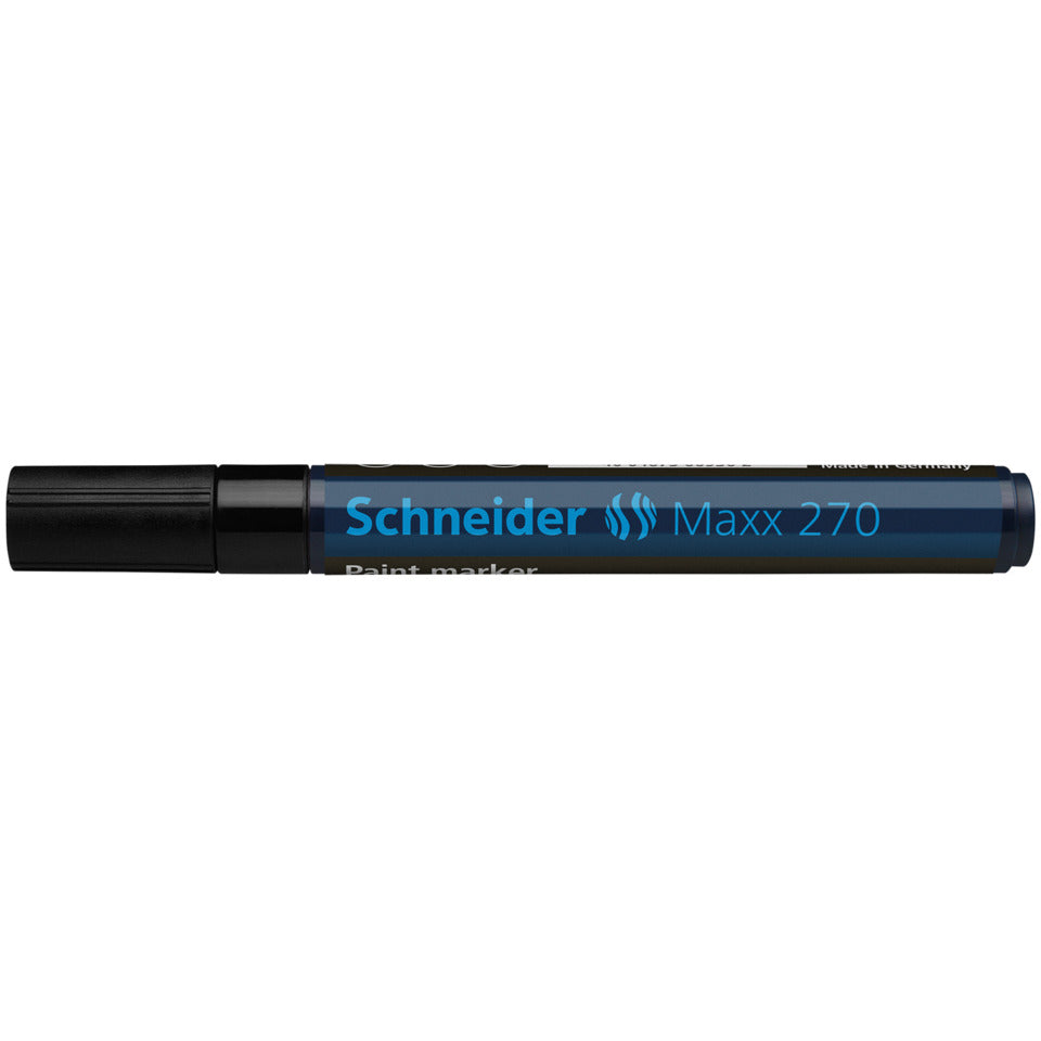 Lackmarker Maxx 270, 1-3 mm, schwarz SCHNEIDER SN127001 SCHNEIDER 127001  1-3mm