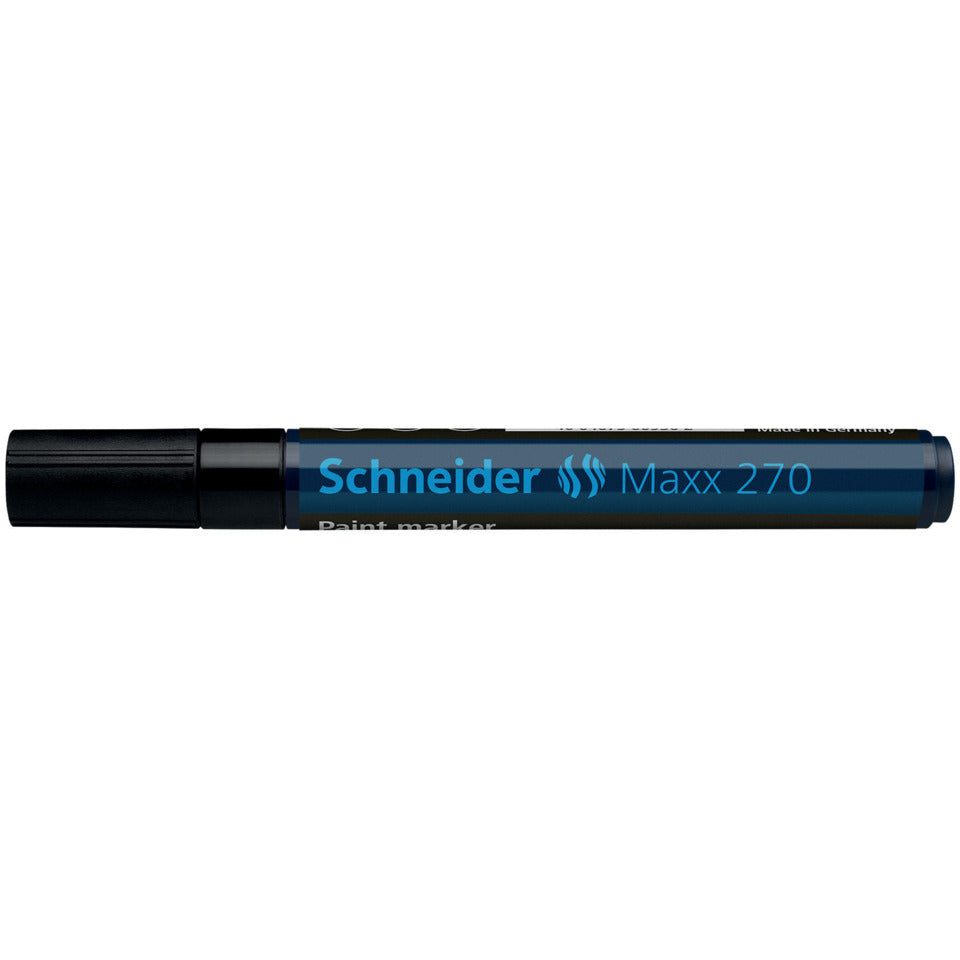 Lackmarker Maxx 270, 1-3 mm, schwarz SCHNEIDER SN127001 SCHNEIDER 127001  1-3mm