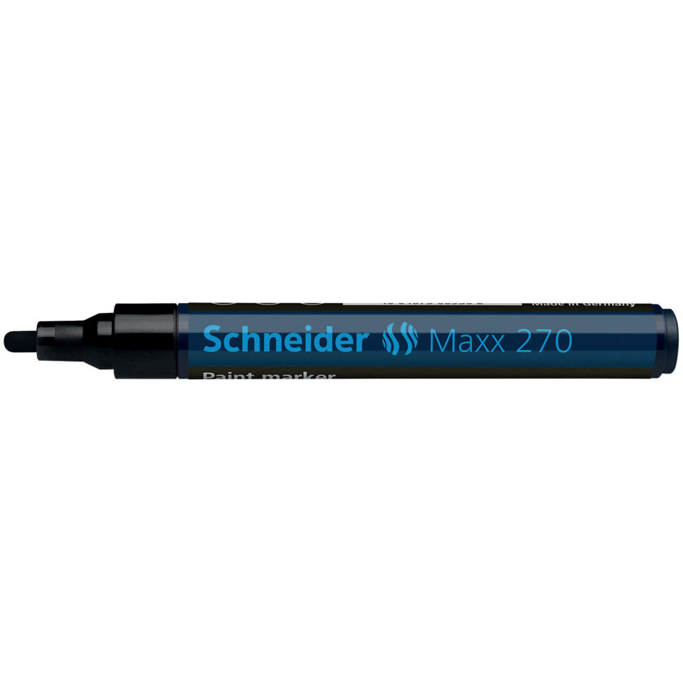 Lackmarker Maxx 270, 1-3 mm, schwarz SCHNEIDER SN127001 SCHNEIDER 127001  1-3mm