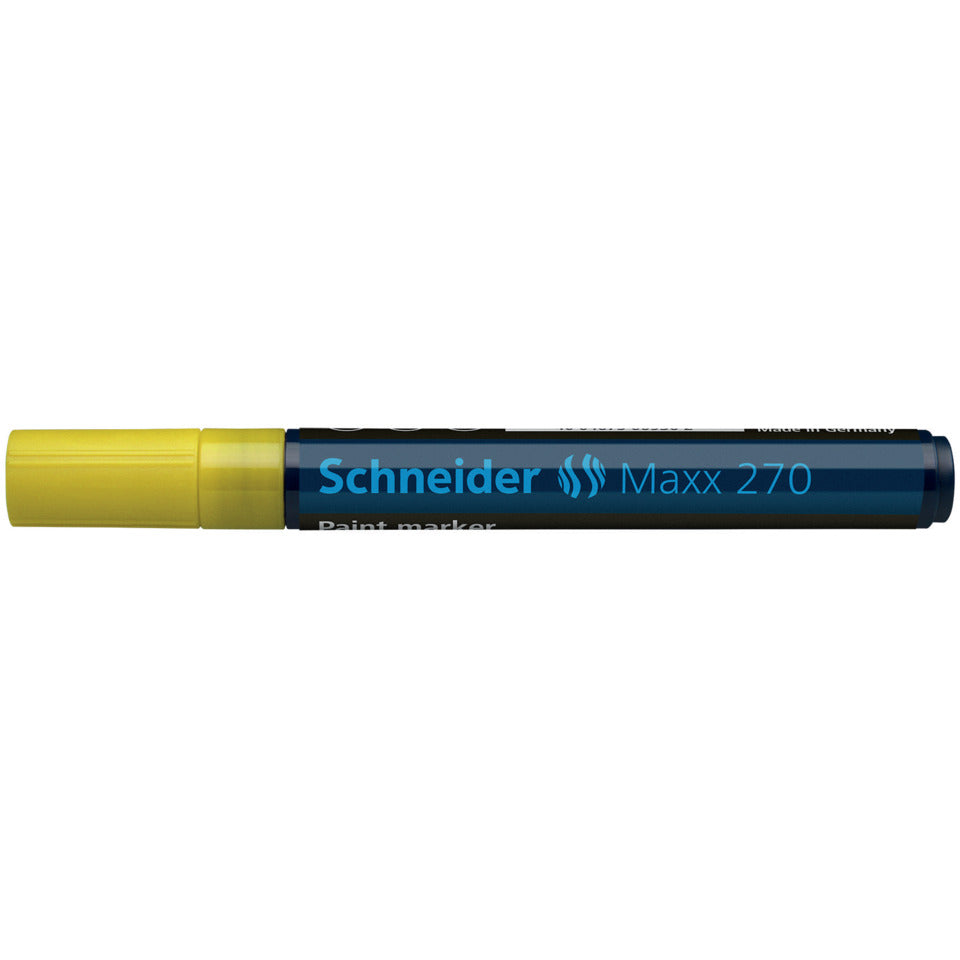 Lackmarker Maxx 270, 1-3 mm, gelb SCHNEIDER SN127005 SCHNEIDER 127005  1-3mm
